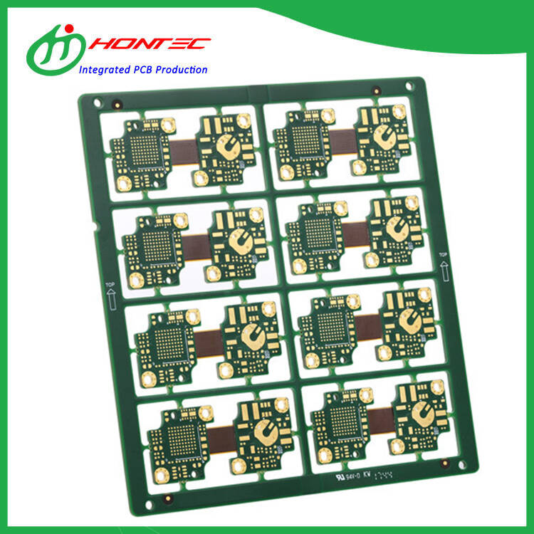 8 katmanlı sert Flex PCB